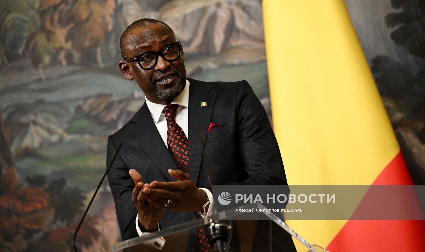 Встреча глав МИД РФ и Мали С. Лаврова и А. Диопа