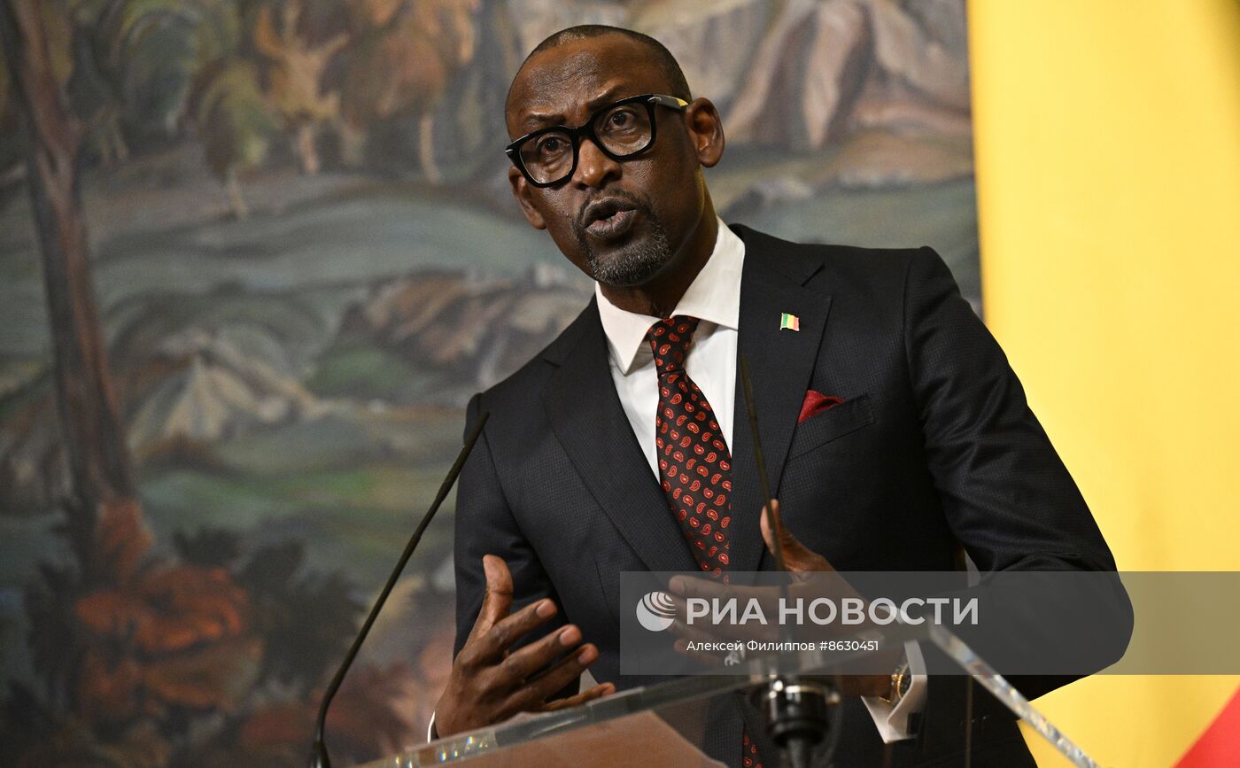 Встреча глав МИД РФ и Мали С. Лаврова и А. Диопа