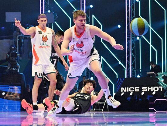 Игры Будущего. Фиджитал-баскетбол