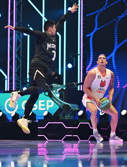 Игры Будущего. Фиджитал-баскетбол