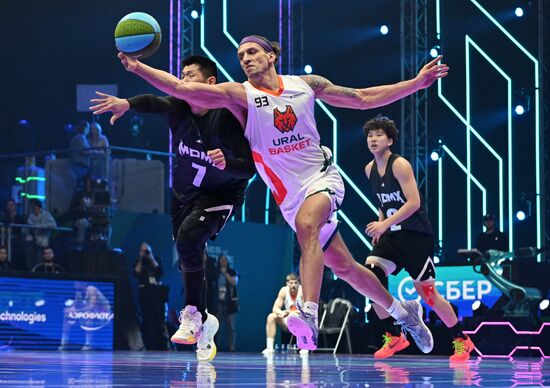 Игры Будущего. Фиджитал-баскетбол