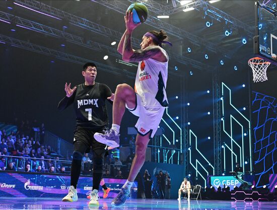 Игры Будущего. Фиджитал-баскетбол