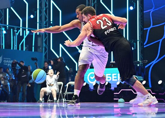 Игры Будущего. Фиджитал-баскетбол