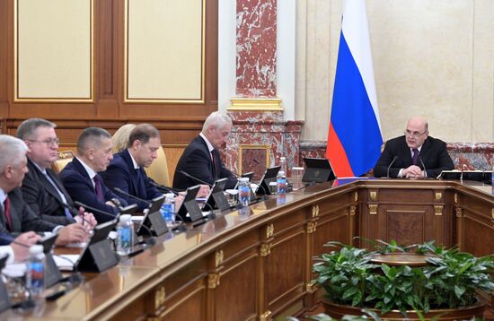 Премьер-министр РФ М. Мишустин провел заседание правительства РФ