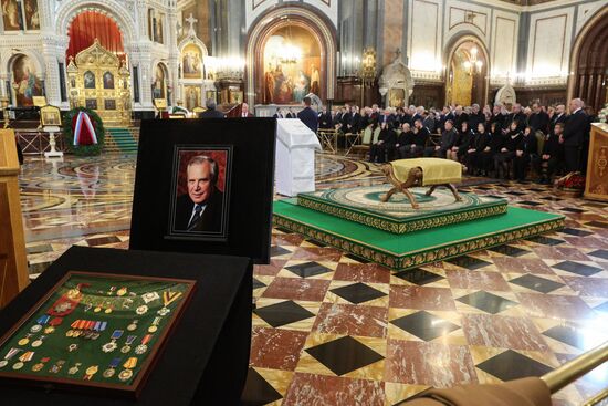 Отпевание бывшего премьера СССР Н. Рыжкова