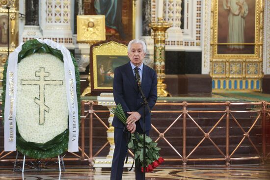 Отпевание бывшего премьера СССР Н. Рыжкова