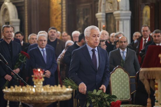 Отпевание бывшего премьера СССР Н. Рыжкова