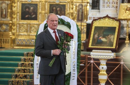 Отпевание бывшего премьера СССР Н. Рыжкова