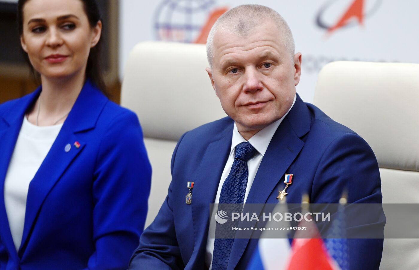 П/к экипажа 21-й экспедиции МКС в Звездном городке