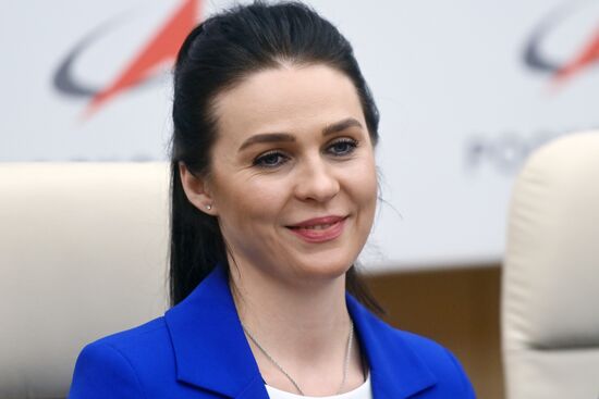 П/к экипажа 21-й экспедиции МКС в Звездном городке 