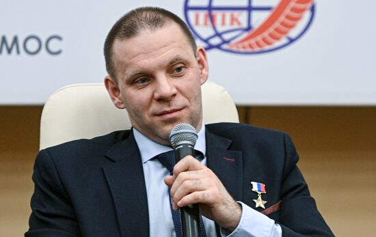 П/к экипажа 21-й экспедиции МКС в Звездном городке 