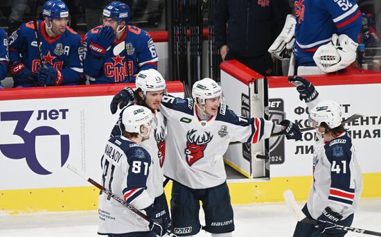 Хоккей. КХЛ. Матч "СКА" - "Торпедо"