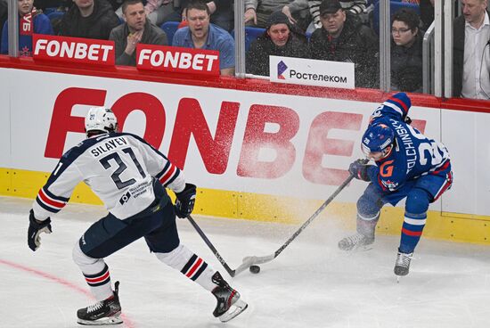 Хоккей. КХЛ. Матч "СКА" - "Торпедо"