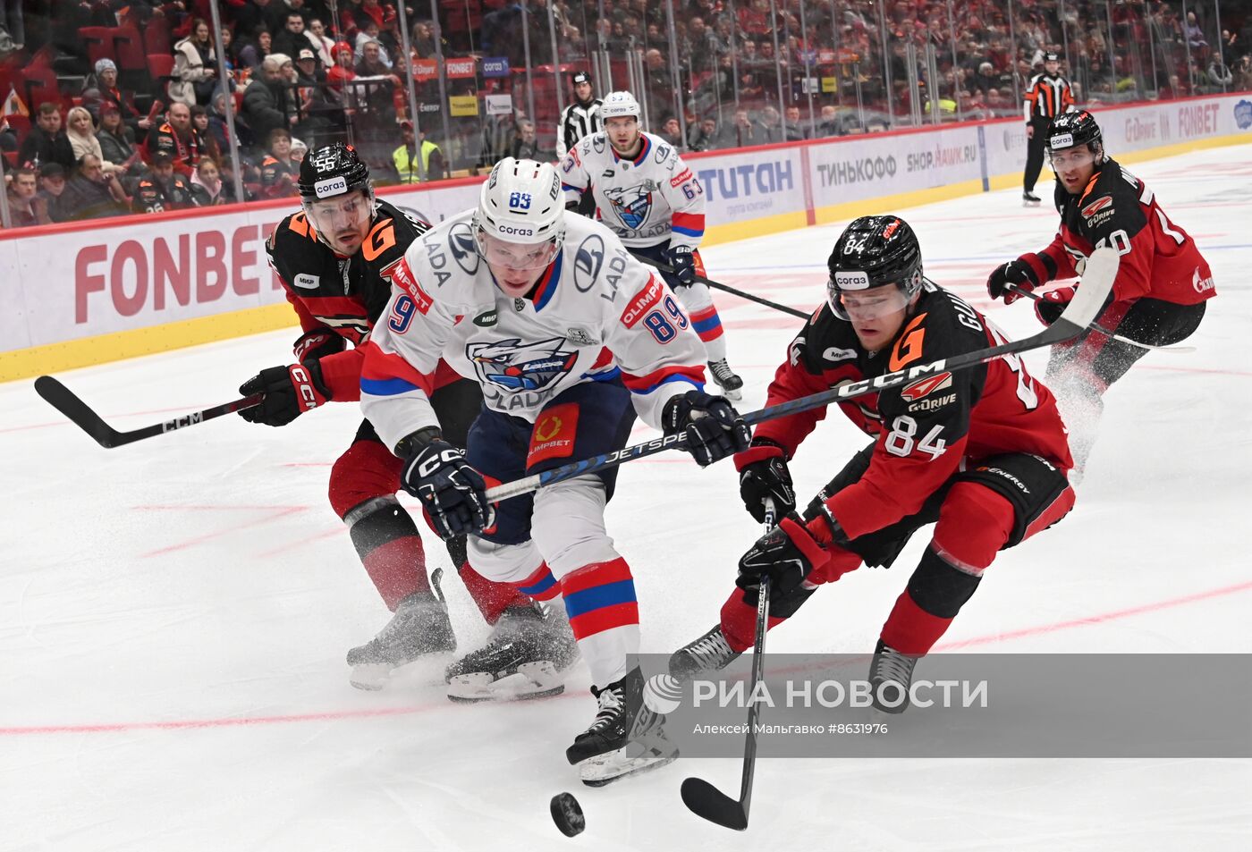 Хоккей. КХЛ. Матч "Авангард" - "Лада"