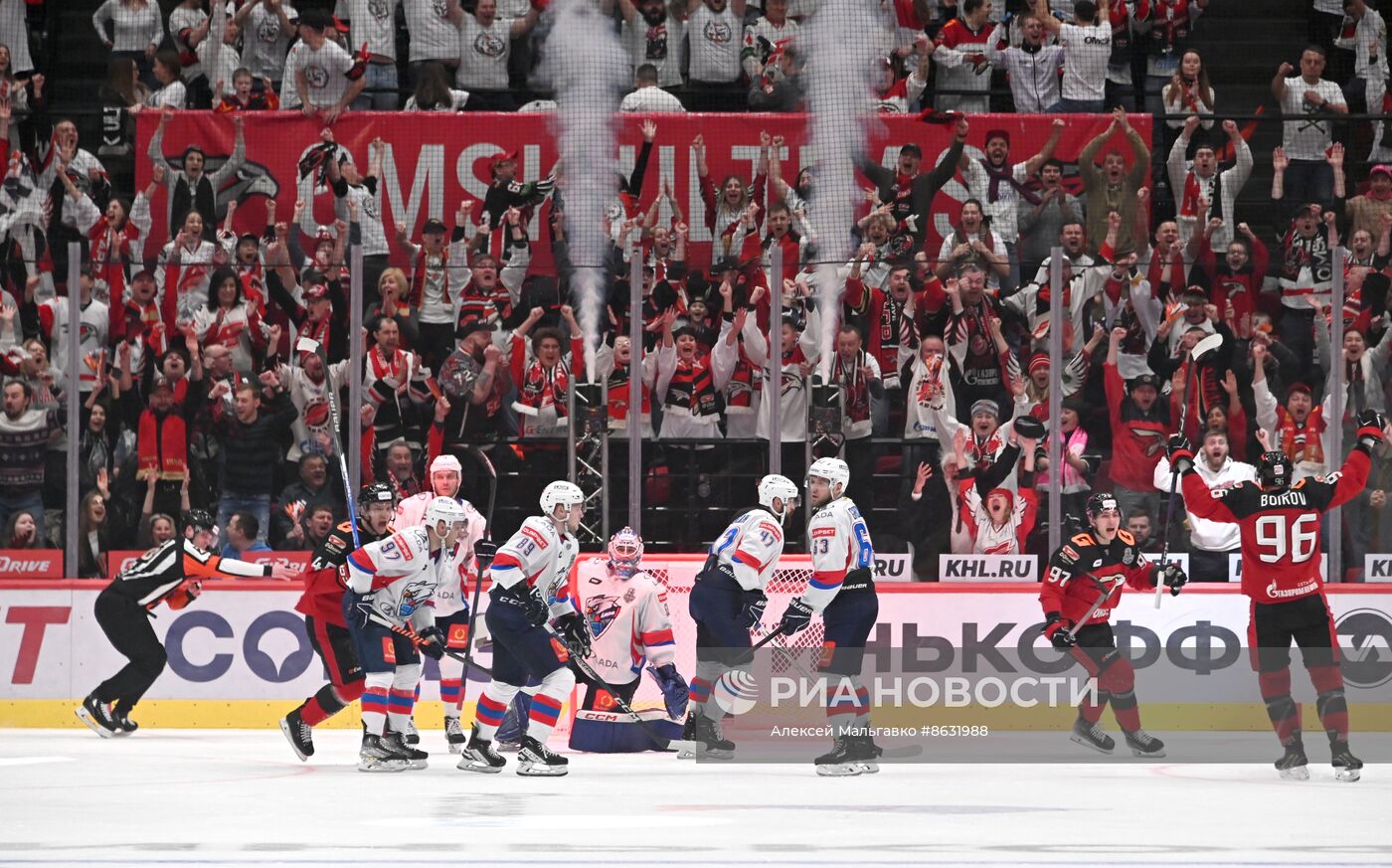 Хоккей. КХЛ. Матч "Авангард" - "Лада"