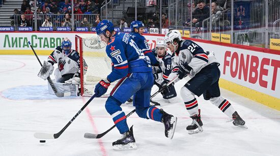 Хоккей. КХЛ. Матч "СКА" - "Торпедо"