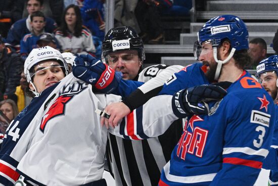 Хоккей. КХЛ. Матч "СКА" - "Торпедо"