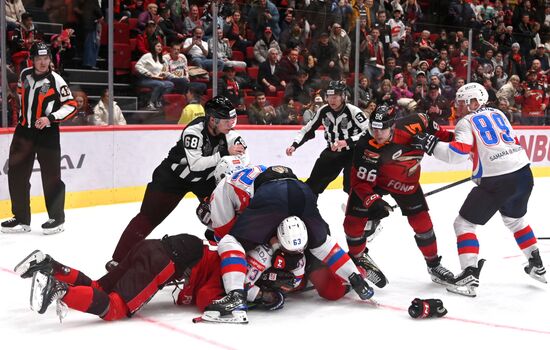 Хоккей. КХЛ. Матч "Авангард" - "Лада"