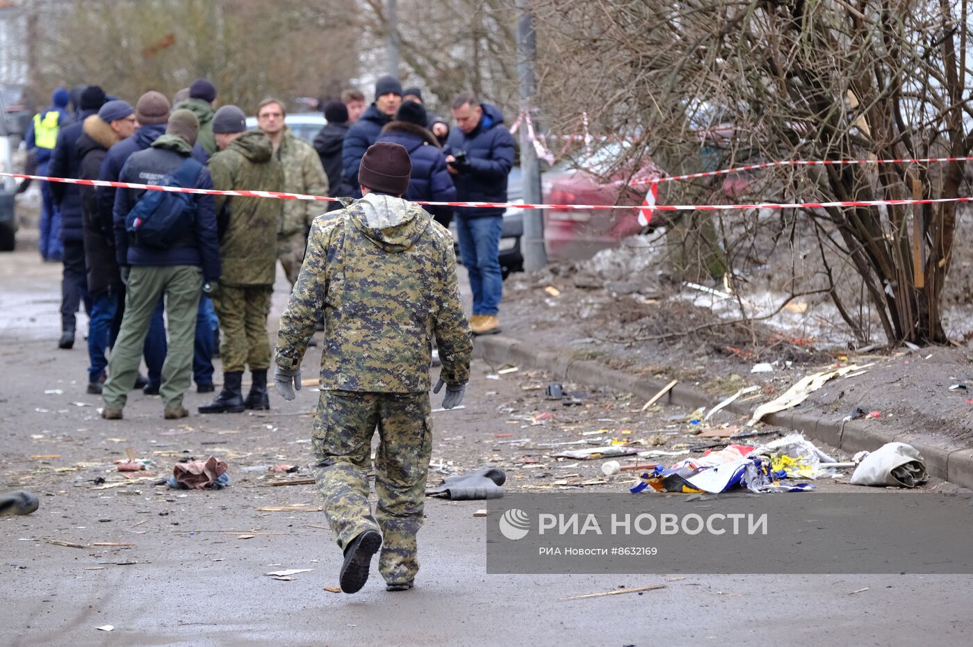 ЧП в жилом доме в Санкт-Петербурге