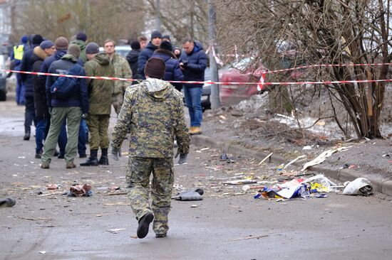 ЧП в жилом доме в Санкт-Петербурге