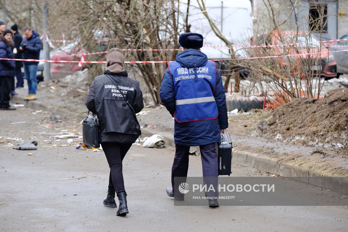 ЧП в жилом доме в Санкт-Петербурге