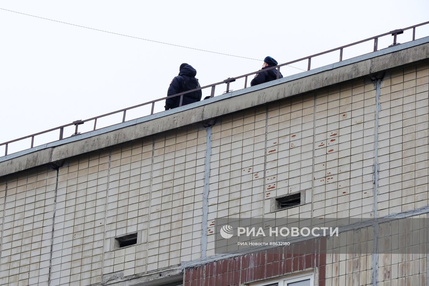 ЧП в жилом доме в Санкт-Петербурге