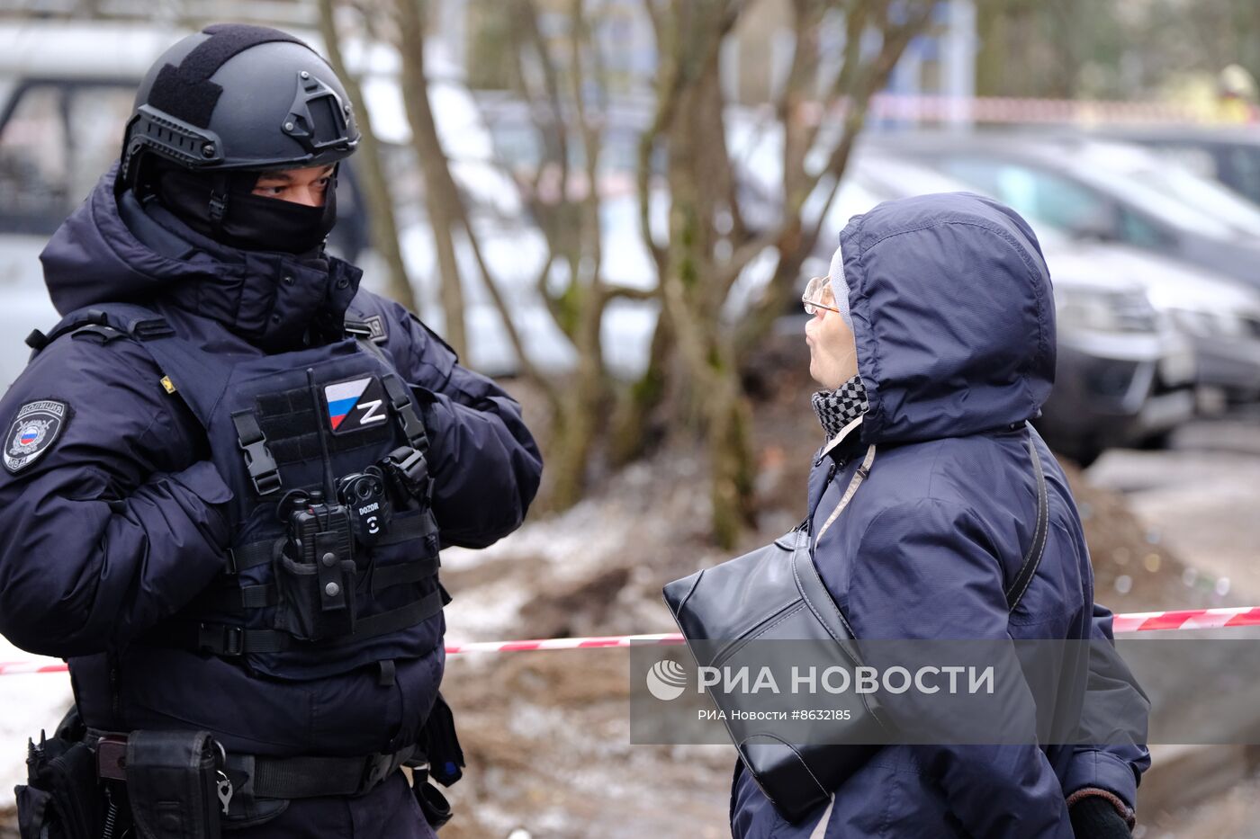 ЧП в жилом доме в Санкт-Петербурге