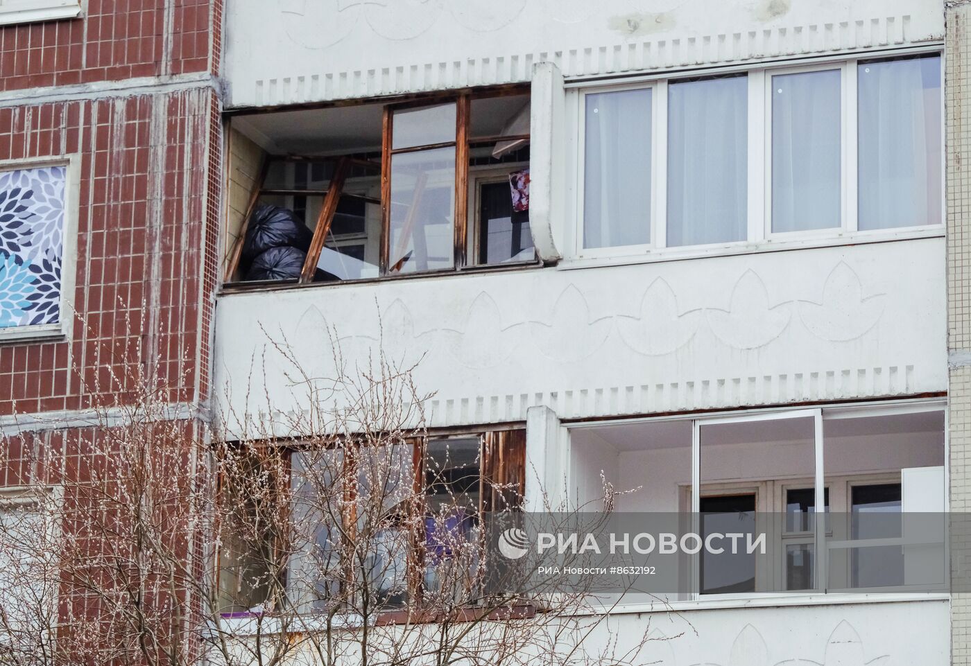 ЧП в жилом доме в Санкт-Петербурге