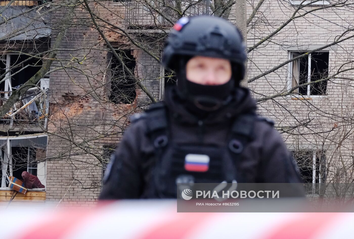 ЧП в жилом доме в Санкт-Петербурге