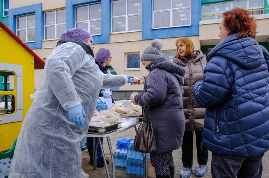 ЧП в жилом доме в Санкт-Петербурге