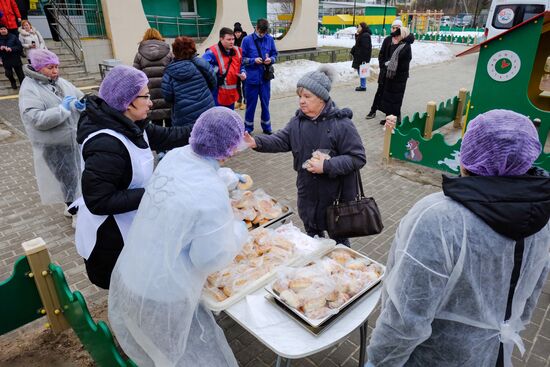 ЧП в жилом доме в Санкт-Петербурге