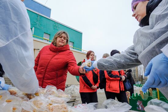 ЧП в жилом доме в Санкт-Петербурге