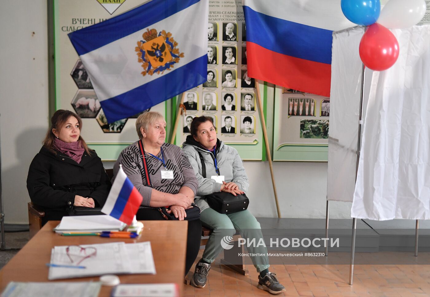 Досрочное голосование на выборах президента РФ в Херсонской области