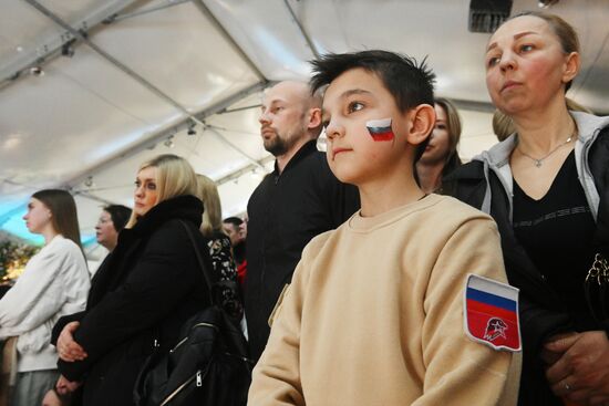 Выставка "Россия". Творческая встреча с режиссером Федором Бондарчуком