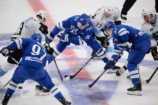 Хоккей. КХЛ. Матч "Динамо" (Москва) - "Динамо" (Минск)