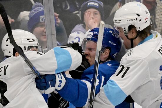 Хоккей. КХЛ. Матч "Динамо" (Москва) - "Динамо" (Минск)