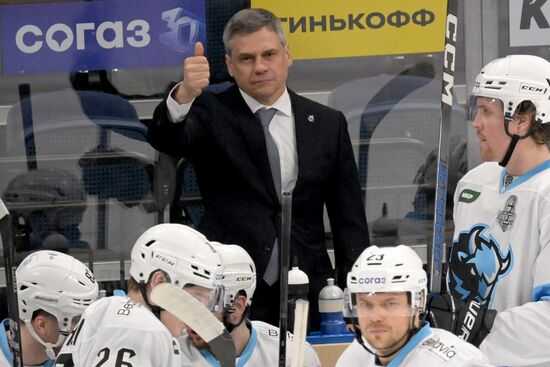 Хоккей. КХЛ. Матч "Динамо" (Москва) - "Динамо" (Минск)