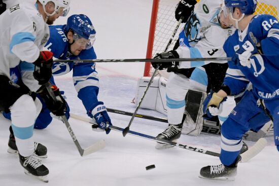 Хоккей. КХЛ. Матч "Динамо" (Москва) - "Динамо" (Минск)