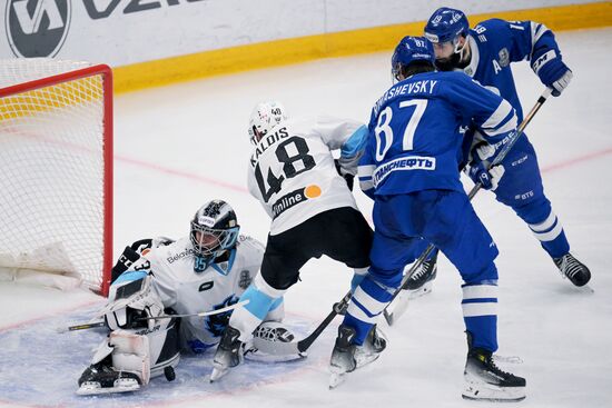 Хоккей. КХЛ. Матч "Динамо" (Москва) - "Динамо" (Минск)