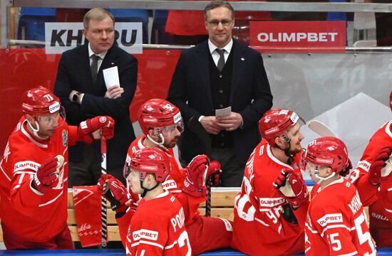 Хоккей. КХЛ. Матч "Спартак" - "Северсталь"