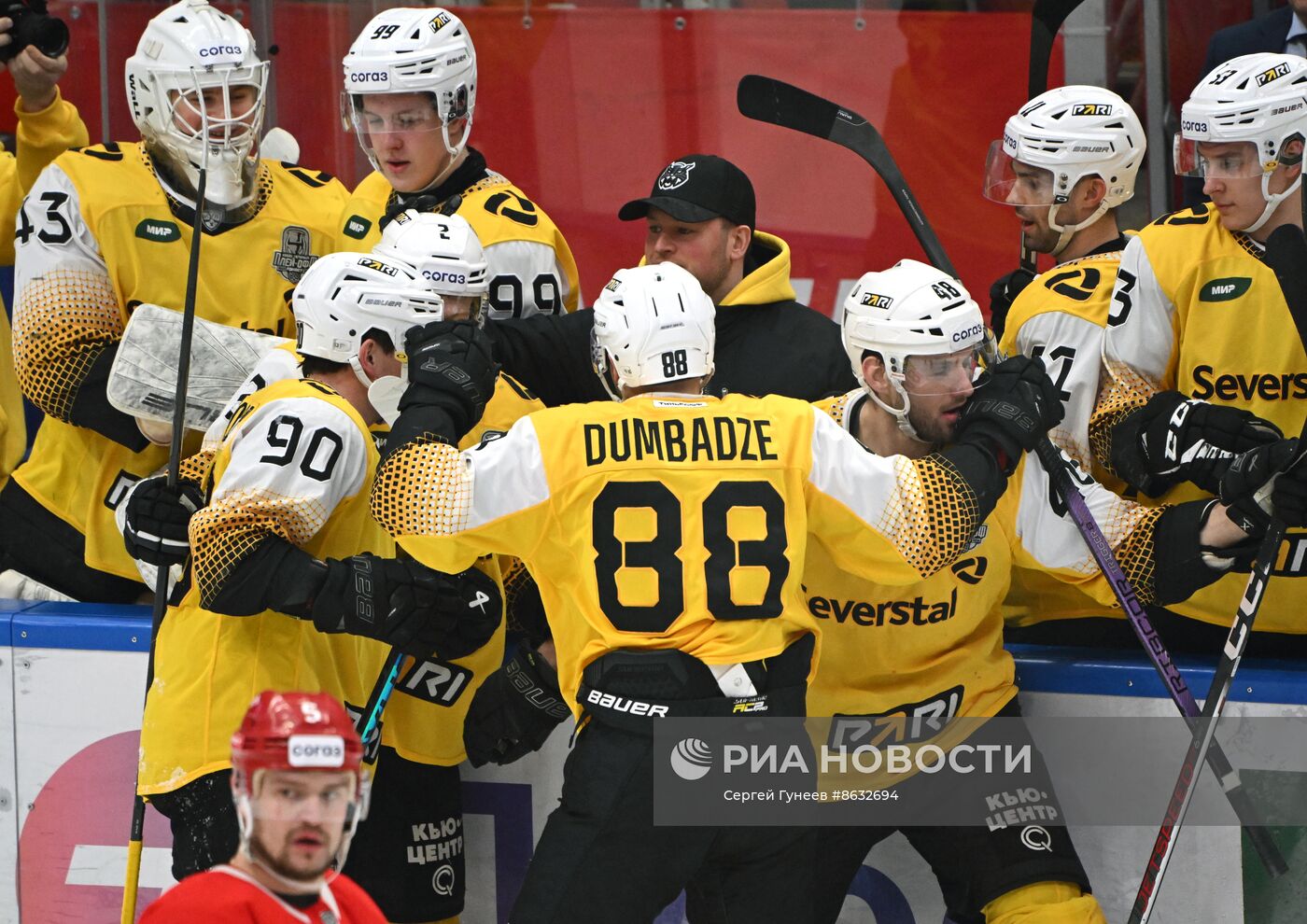 Хоккей. КХЛ. Матч "Спартак" - "Северсталь"