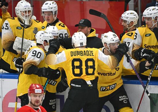 Хоккей. КХЛ. Матч "Спартак" - "Северсталь"