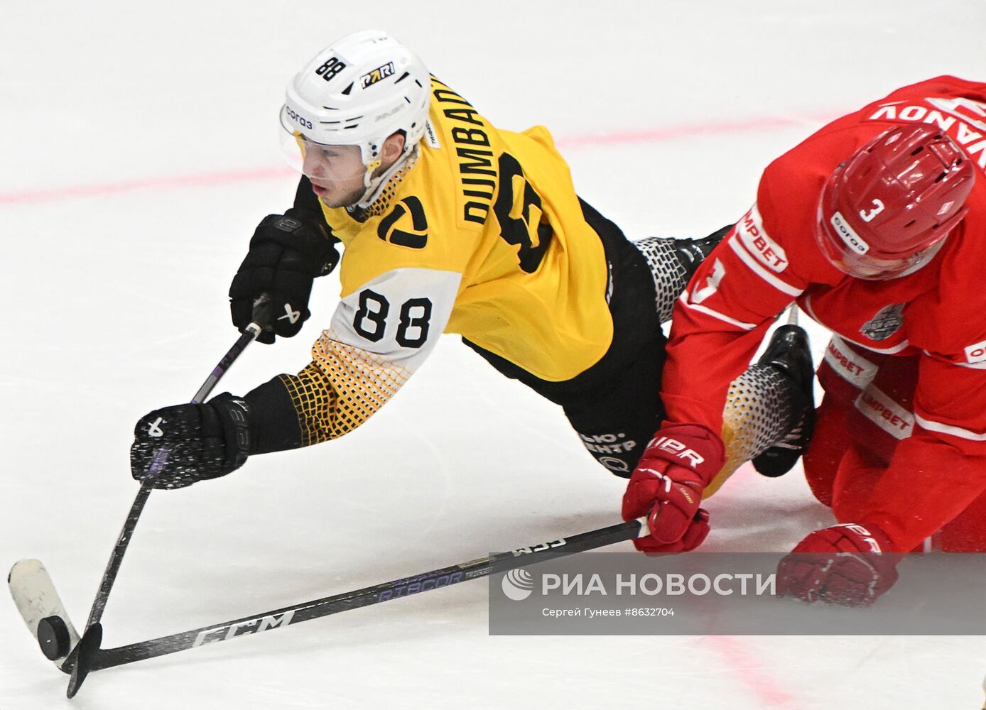 Хоккей. КХЛ. Матч "Спартак" - "Северсталь"