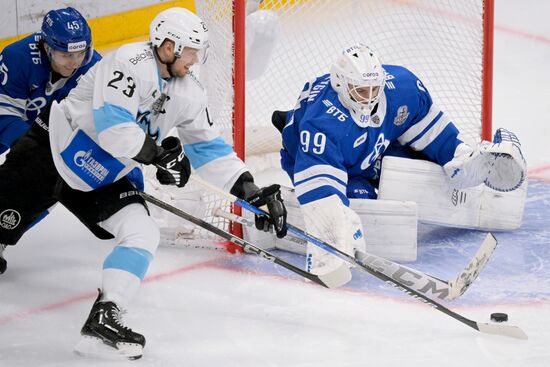 Хоккей. КХЛ. Матч "Динамо" (Москва) - "Динамо" (Минск)