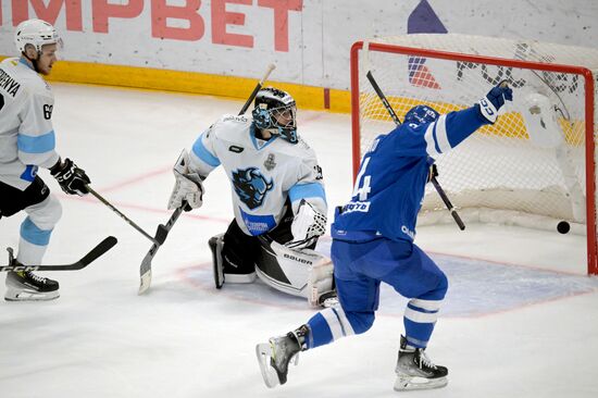 Хоккей. КХЛ. Матч "Динамо" (Москва) - "Динамо" (Минск)