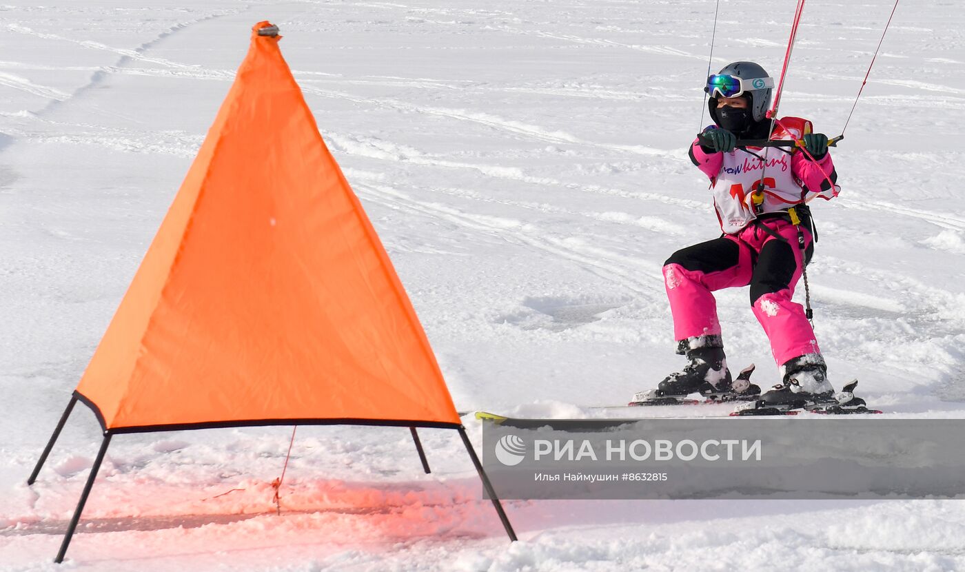 Чемпионат СФО по зимнему сноукайтингу в Красноярском крае