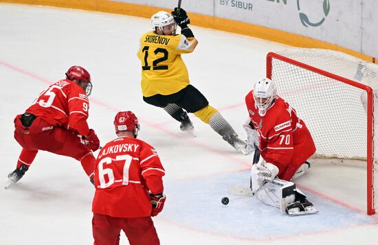 Хоккей. КХЛ. Матч "Спартак" - "Северсталь"