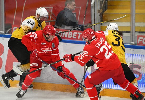 Хоккей. КХЛ. Матч "Спартак" - "Северсталь"