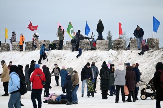 Праздник "Русской тройки" в Вологодской области