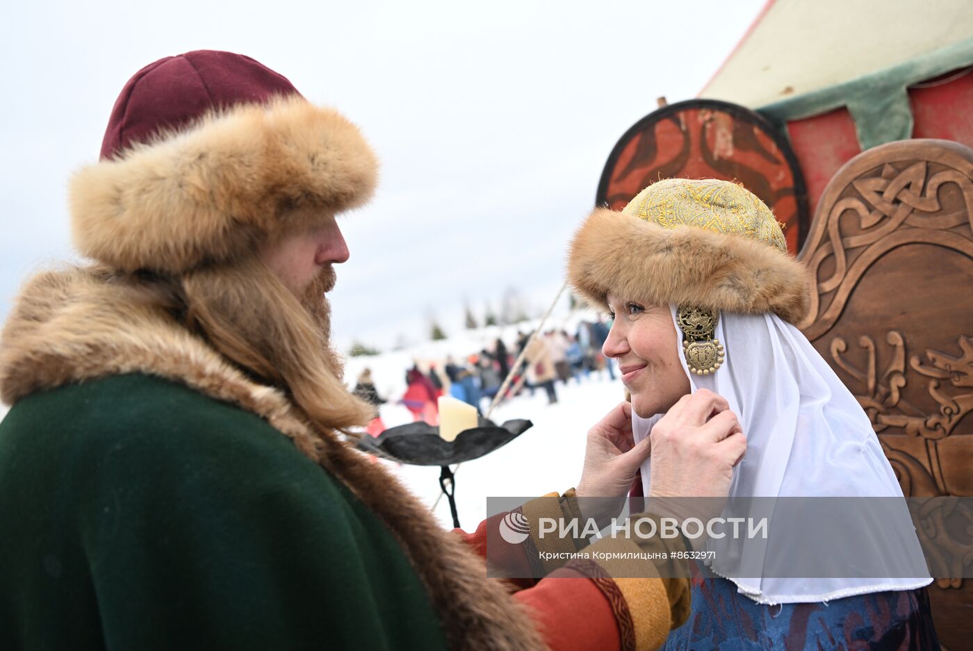 Праздник "Русской тройки" в Вологодской области